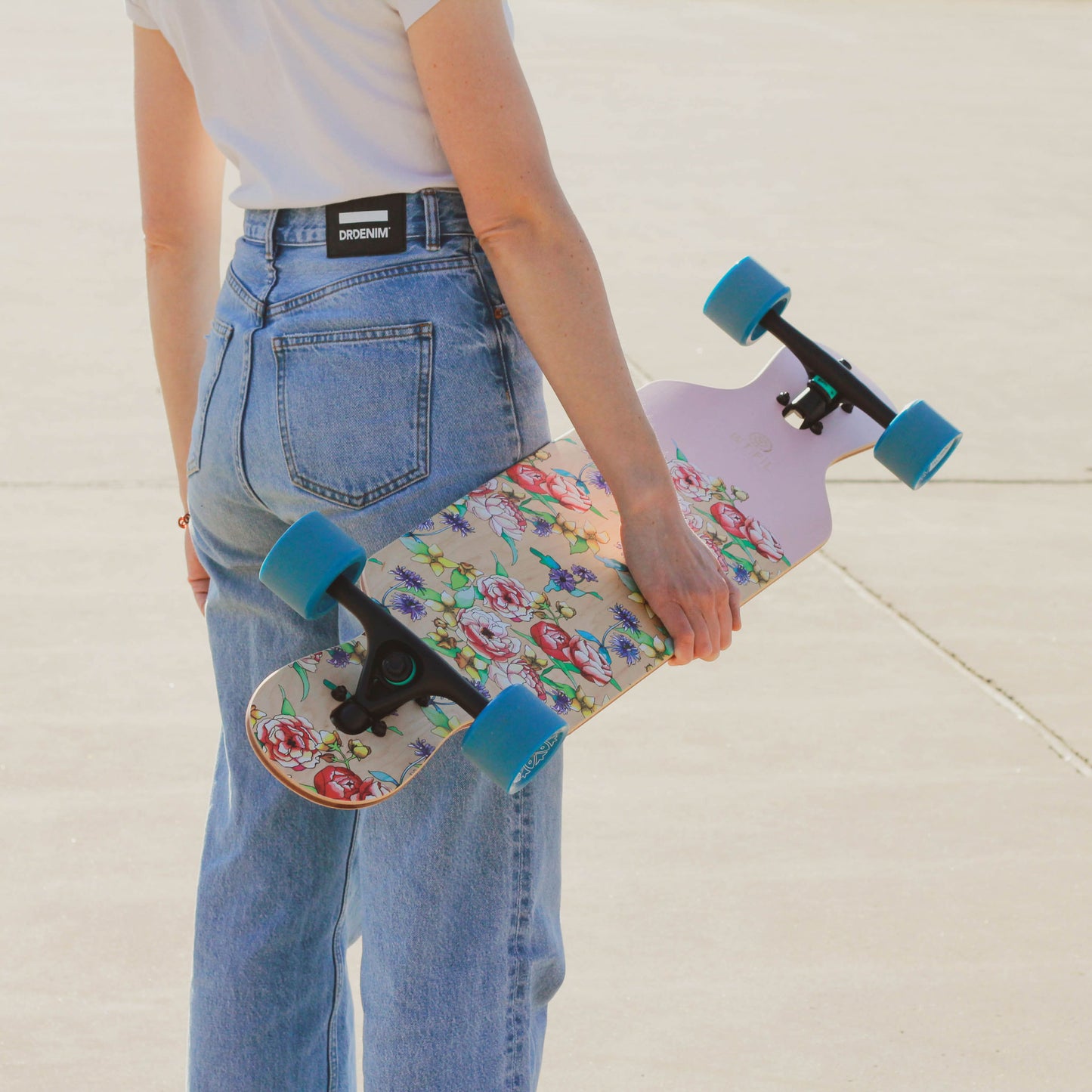 BTFL FLORA - Drop through Longboard