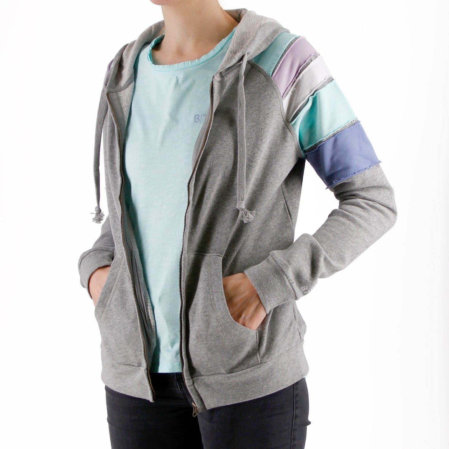 BTFL SWEATJACKE - Kapuzensweater mit Patches