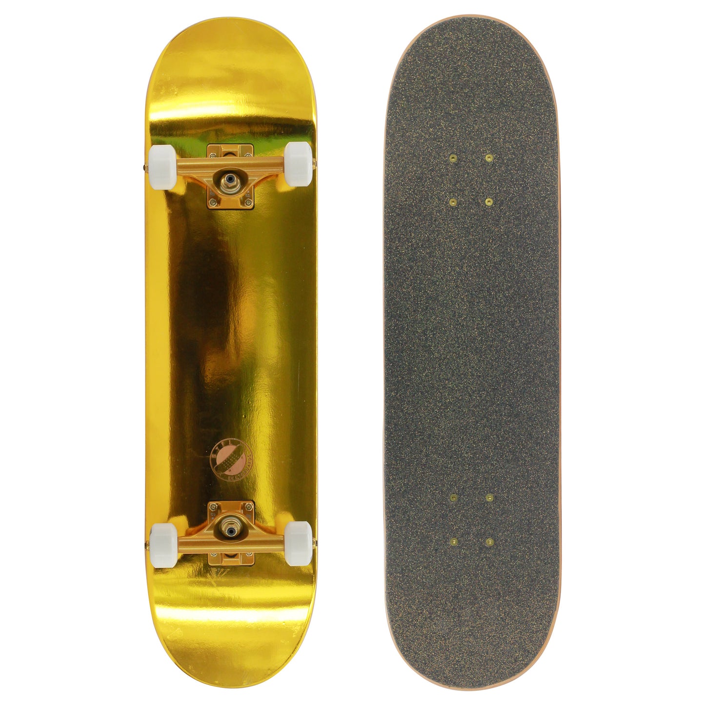 BTFL GOLD EDT. - goldenes Skateboard komplett