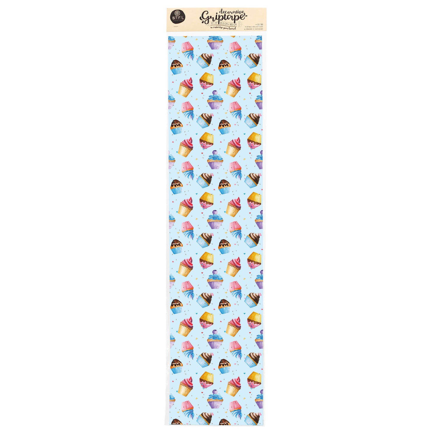 BTFL CUPCAKES - printed griptape