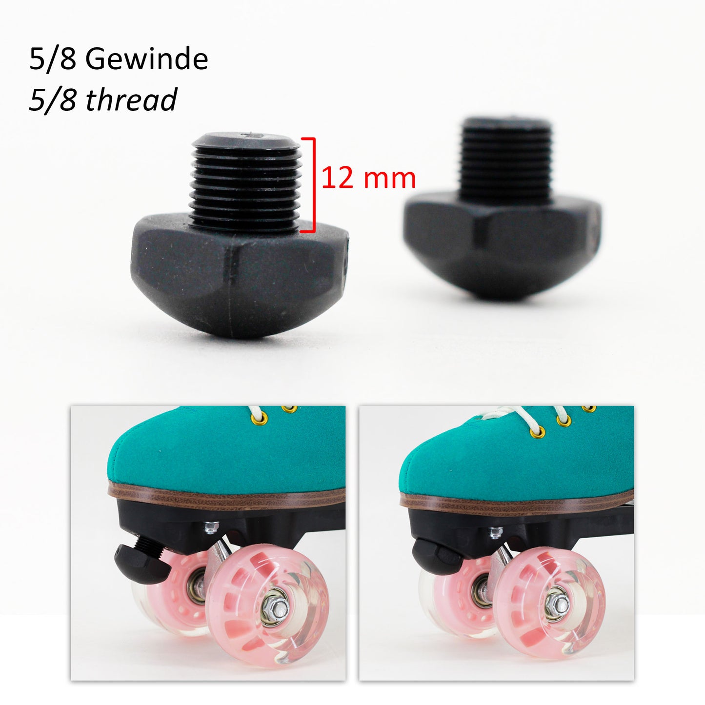 Gewinde Größe von Jam Plugs