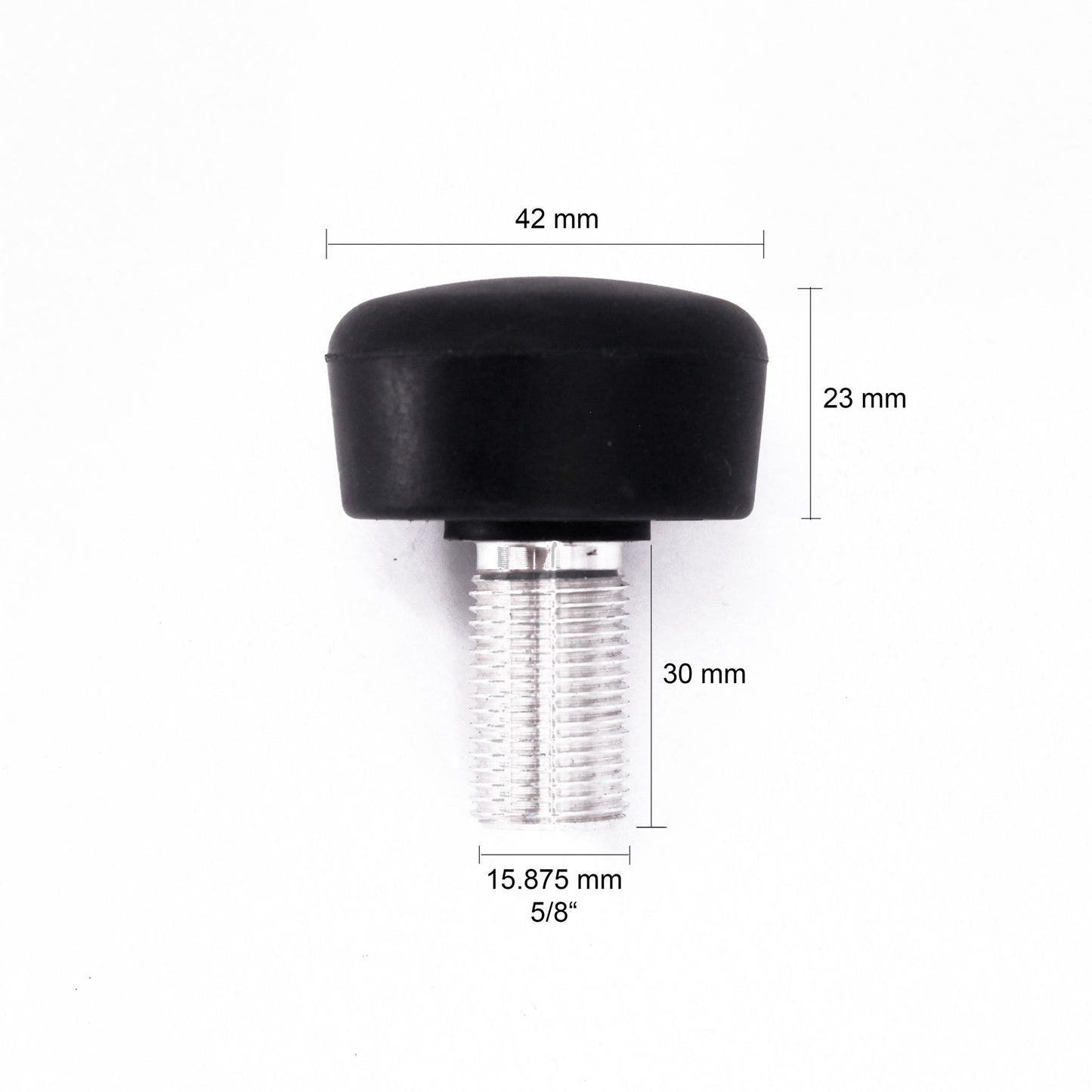 BTFL STOPPER / TOE STOP Set - adjustable black