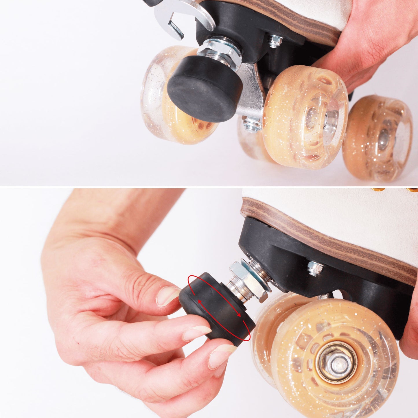 BTFL STOPPER / TOE STOP Set - adjustable black