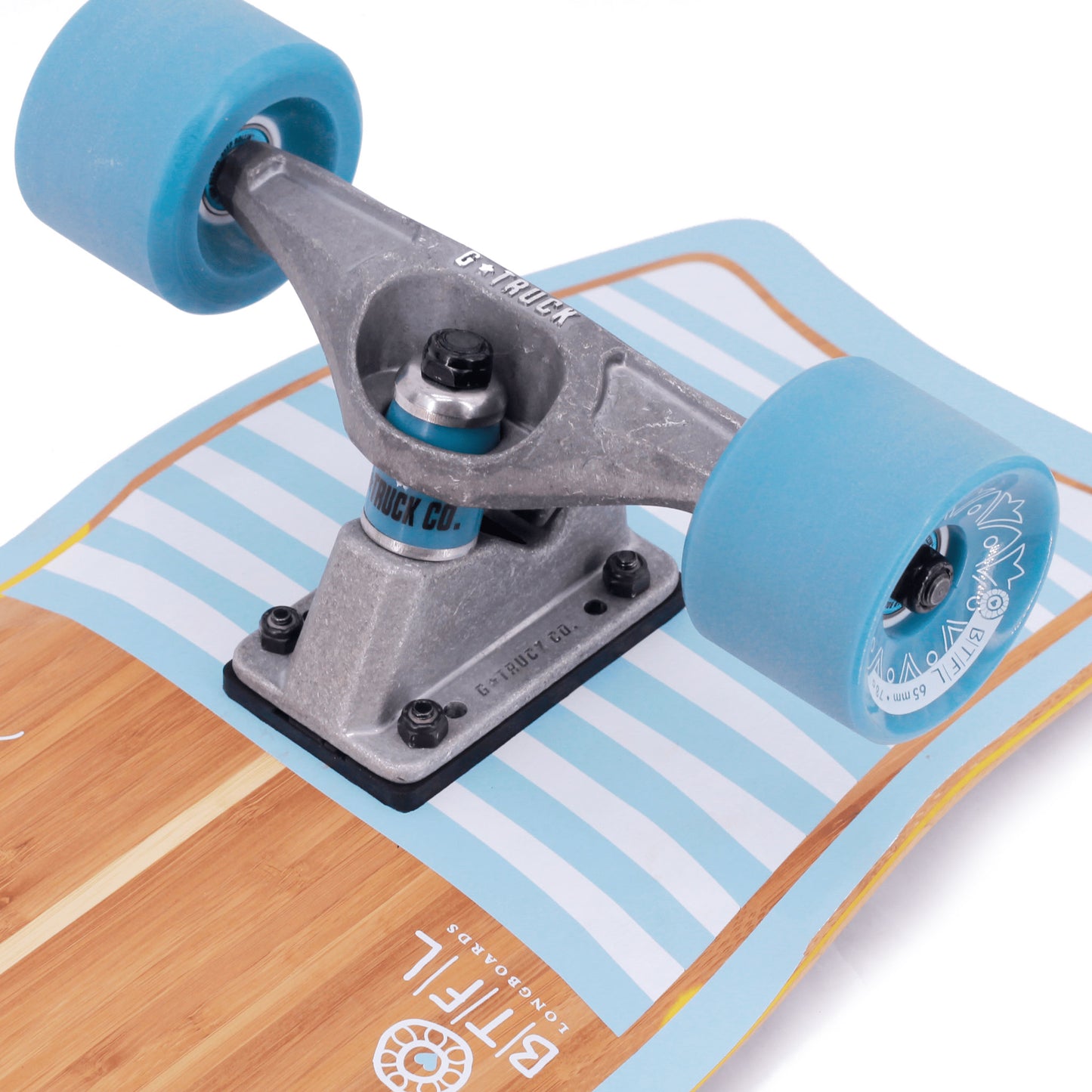 BTFL surfskate AURELIA - Surf Skateboard complete with kicktail 