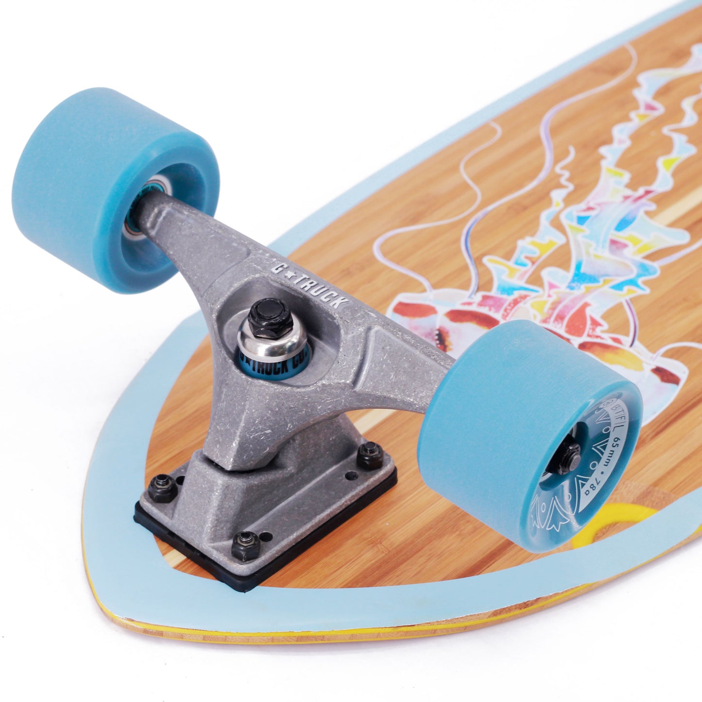 BTFL surfskate AURELIA - Surf Skateboard complete with kicktail 