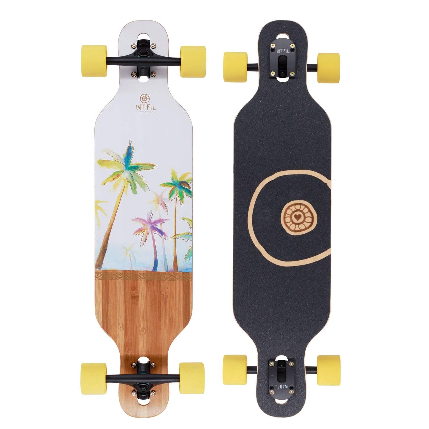 BTFL COCCO - Drop through Longboard komplett