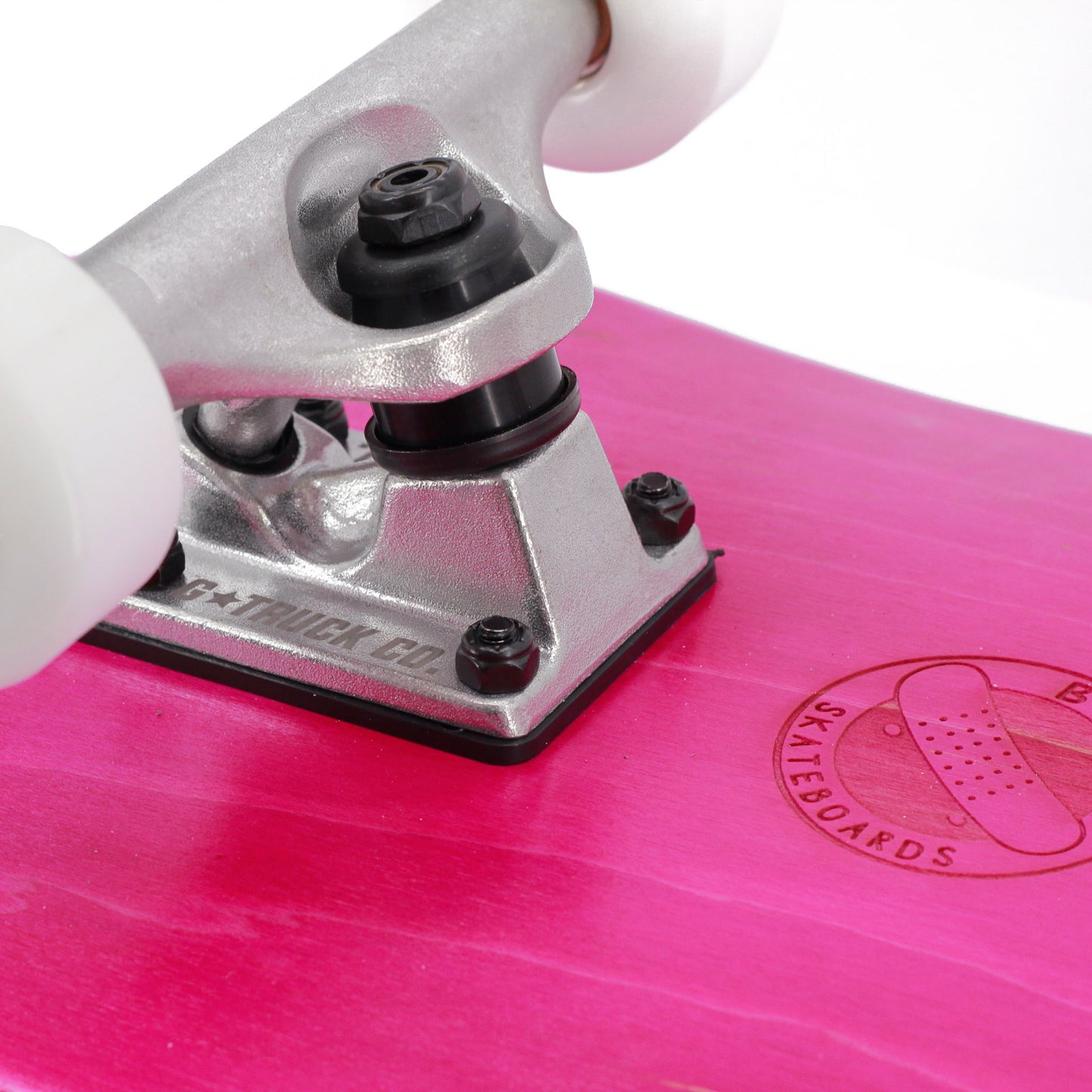 B-Ware - BTFL PLANTS - Skateboard pink Pflanzen komplett