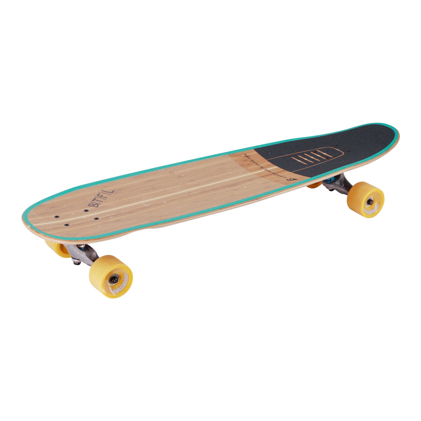 BTFL surfskate SOL - complete surf skateboard with kicktail 