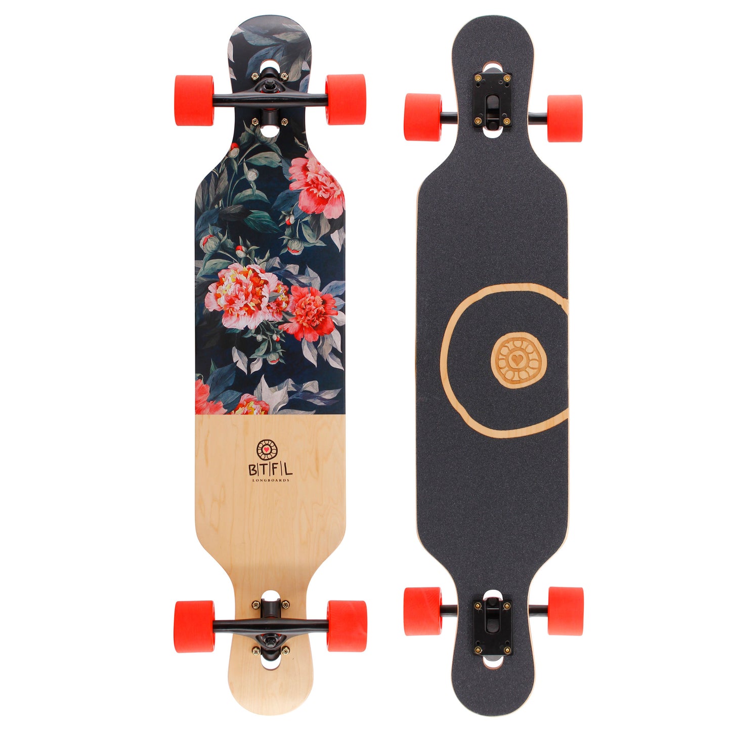 BTFL BELLA2 - Drop through Longboard komplett