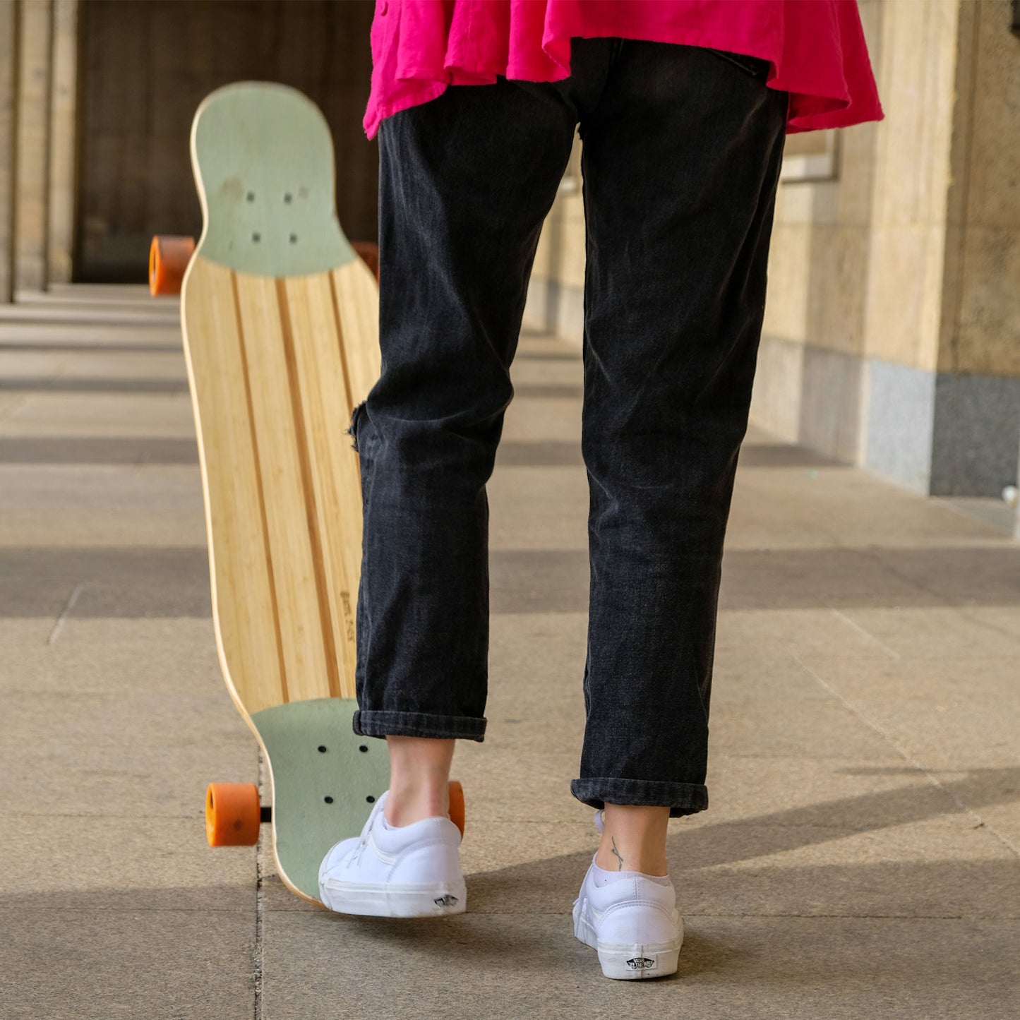 BTFL SYDNEY - Longboard Dancing Deck aus Bambus + Fiberglas