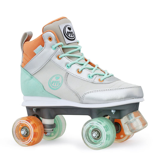 BTFL Trendskate Candy - Sneaker silber bunt