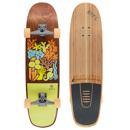 BTFL KELLY - Surfskate Board mit Nose und Tail