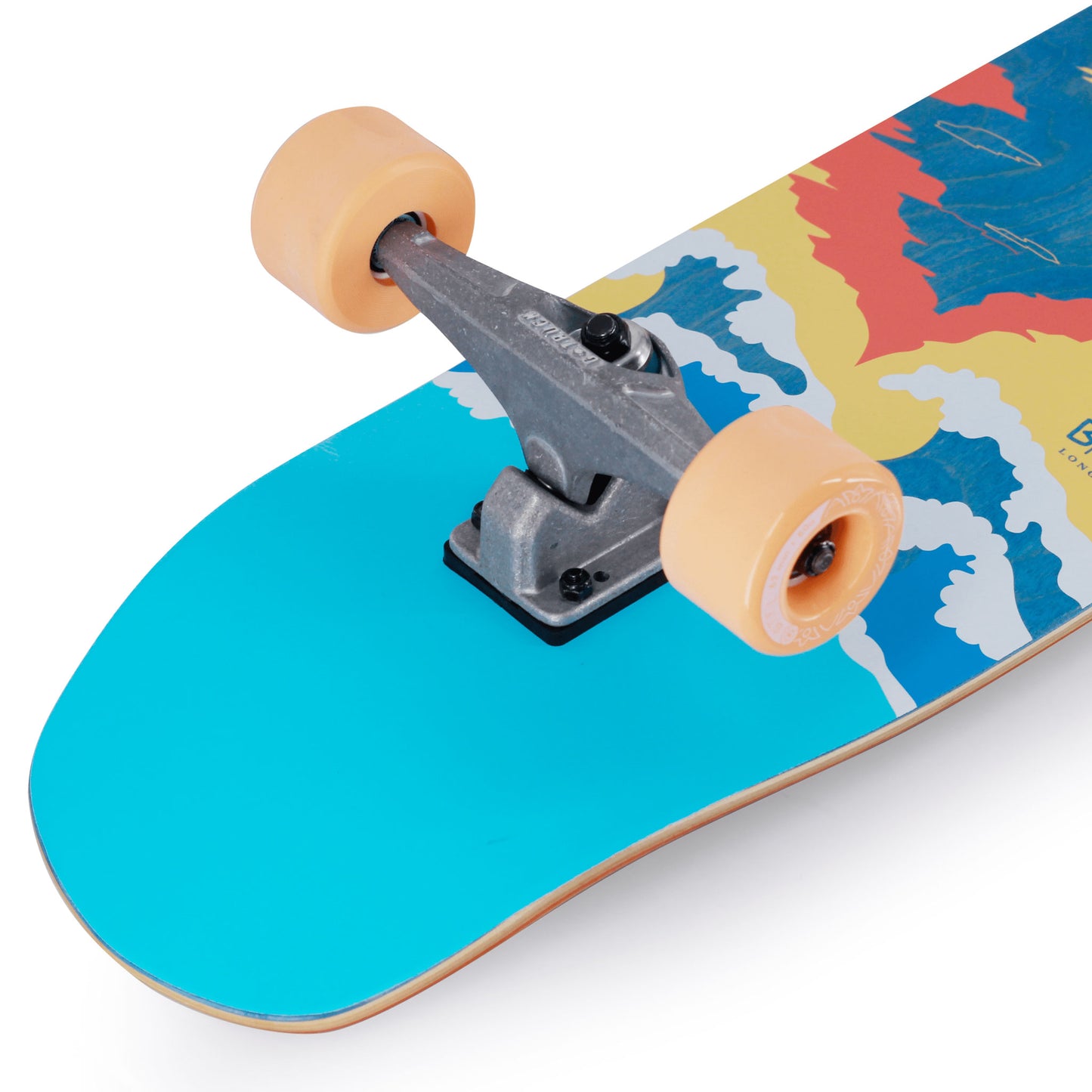 BTFL LENNY - Surf Skateboard mit Nose und Tail 9" x 33"