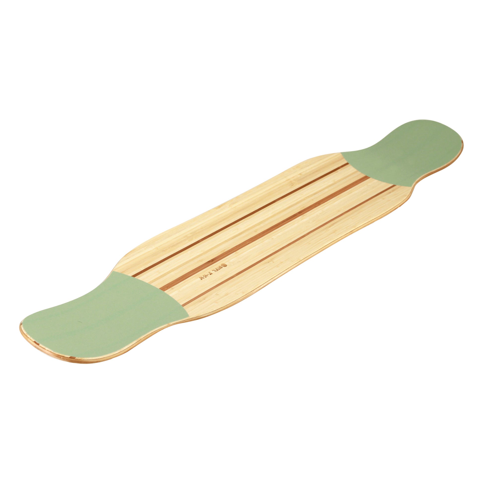 Longboard Dancing Deck Sydney von schräg oben fotografiert mit weißem Hintergrund