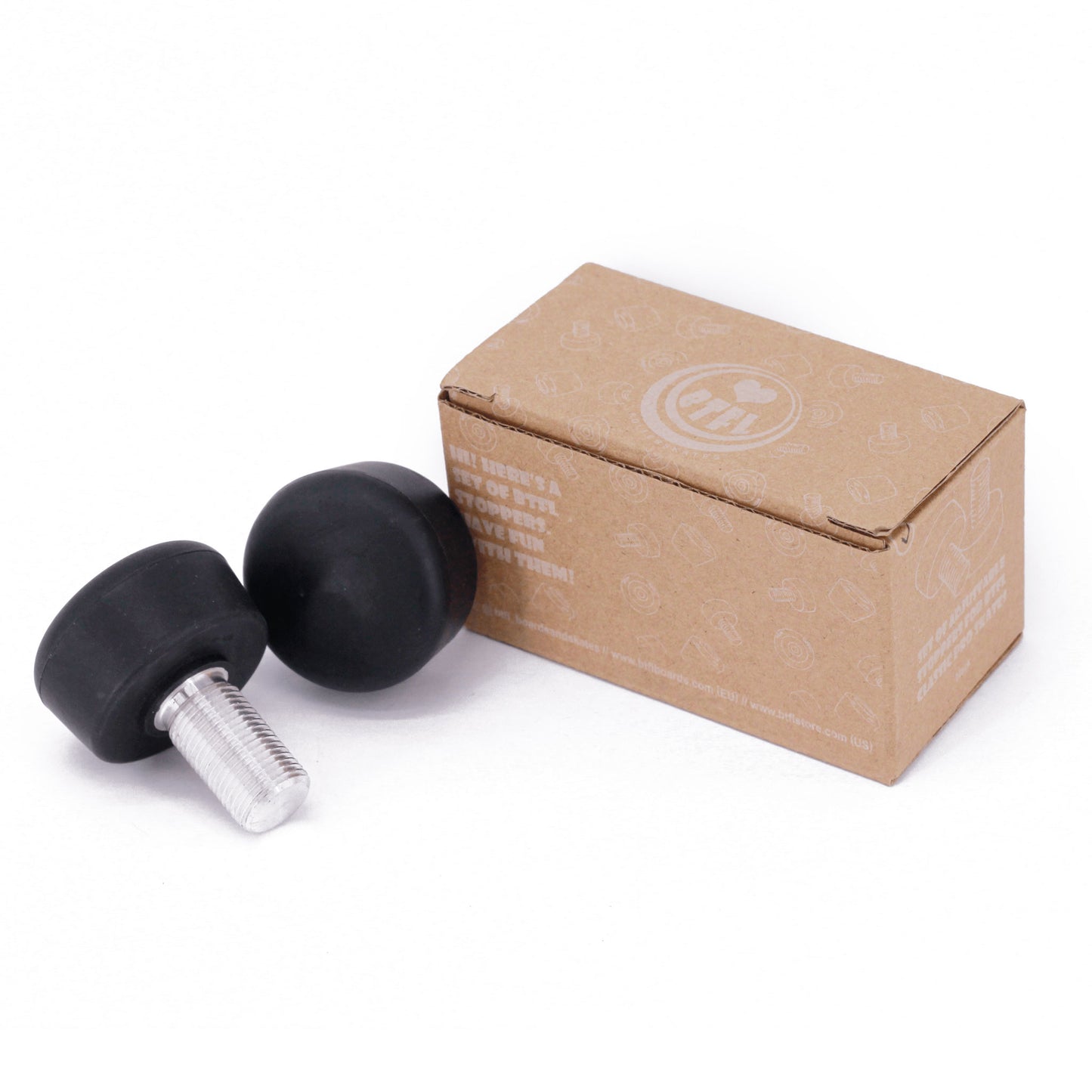 BTFL STOPPER / TOE STOP Set - adjustable black 