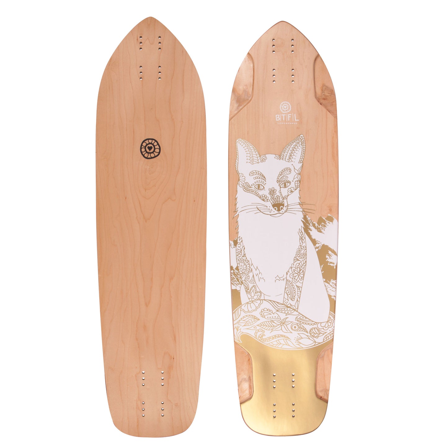 BTFL FOXY - Downhill Longboard Deck only 